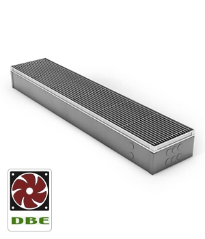 Внутрипольный конвектор Jaga Mini Canal DBE | H-140 B-260